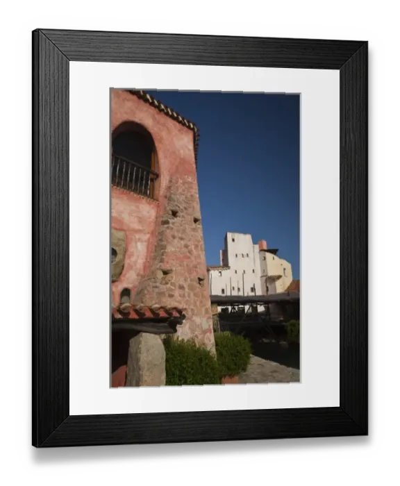 Framed Print : Italy, Sardinia, Cala di Volpe. Cala di Volpe luxury hotel Framed Print : Italy, Sardinia, Cala di Volpe. Cala di Volpe luxury hotel