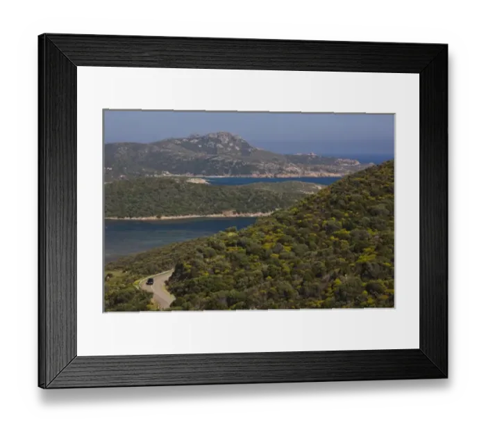 Framed Print : Italy, Sardinia, Capo Malfatano. Coast view towards Capo Spartivento Framed Print : Italy, Sardinia, Capo Malfatano. Coast view towards Capo Spartivento