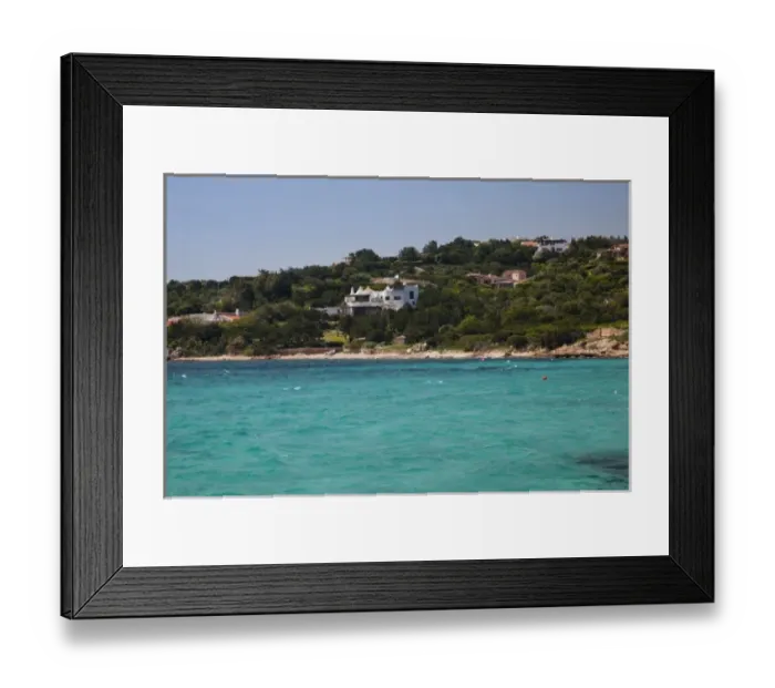Framed Print : Italy, Sardinia, Capriccioli. Shoreline Framed Print : Italy, Sardinia, Capriccioli. Shoreline