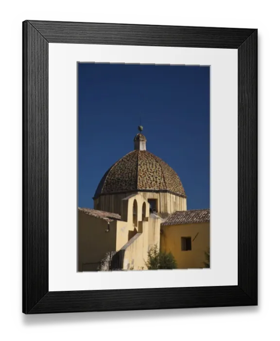 Framed Print : Italy, Sardinia, Las Plassas. Chiesa di Maria Maddalena church Framed Print : Italy, Sardinia, Las Plassas. Chiesa di Maria Maddalena church