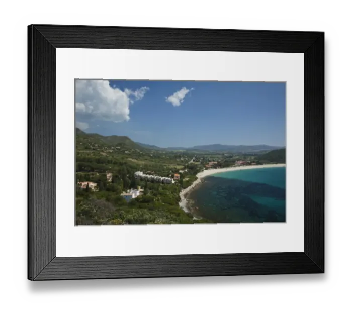 Framed Print : Italy, Sardinia, Solanas. Golfo de Carbonara Framed Print : Italy, Sardinia, Solanas. Golfo de Carbonara
