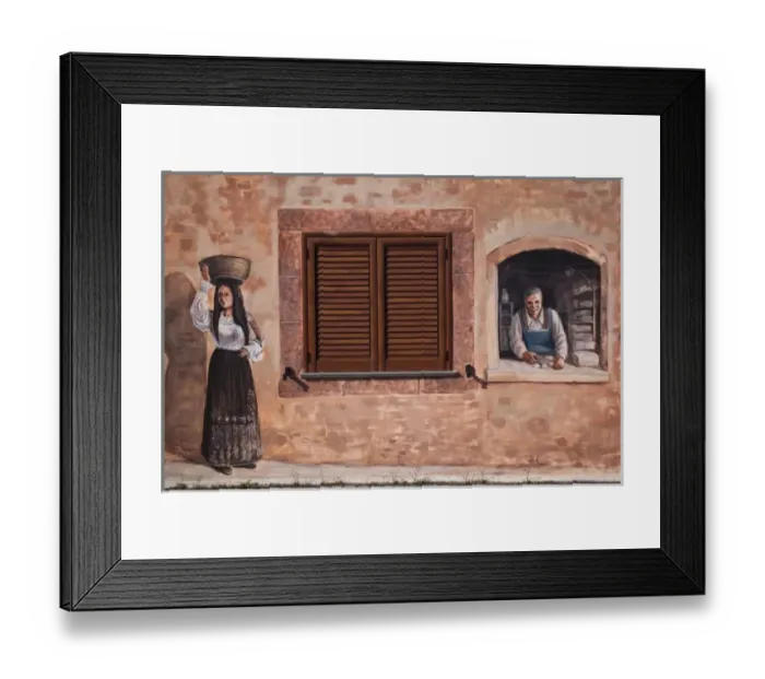 Framed Print : Europe, Italy