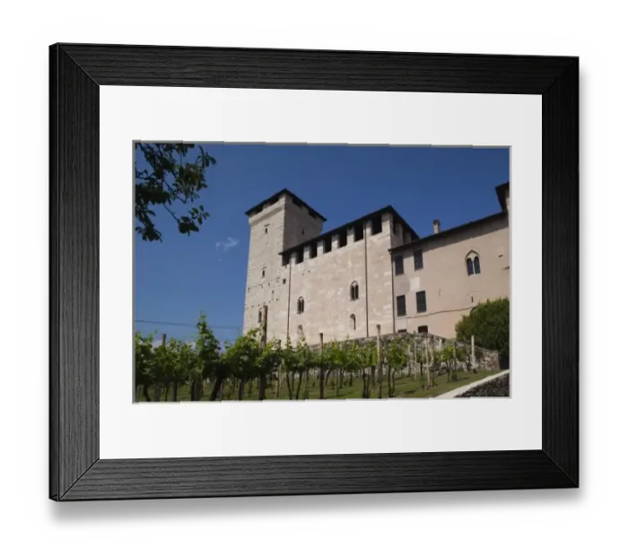Framed Print : Italy, Varese Province, Angera. La Rocca fortress Framed Print : Italy, Varese Province, Angera. La Rocca fortress