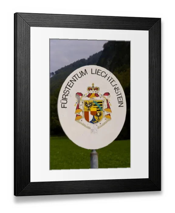 Framed Print : Europe, Liechtenstein Framed Print : Europe, Liechtenstein