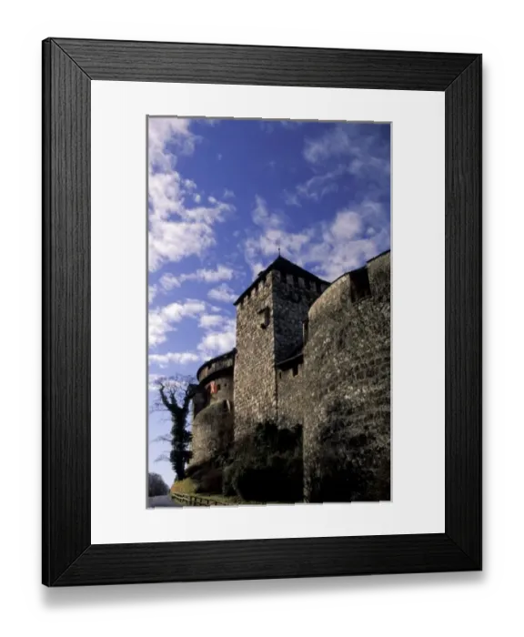 Framed Print : Liechtenstein, Vaduz. Vaduz Castle Framed Print : Liechtenstein, Vaduz. Vaduz Castle