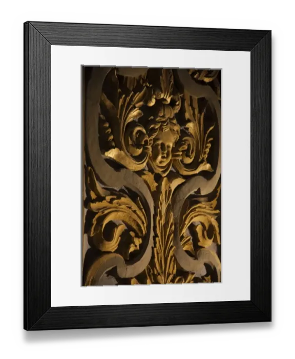 Framed Print : Malta, Valletta, St. Johns Co-Cathedral, interior detail