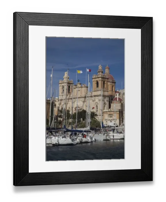 Framed Print : Malta, Valletta, Vittoriosa, Birgu, Oratory of St. Joseph church Framed Print : Malta, Valletta, Vittoriosa, Birgu, Oratory of St. Joseph church