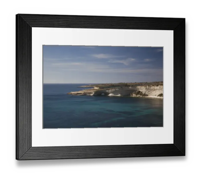 Framed Print : Malta, Southeast, Marsaxlokk, Delimara Point Framed Print : Malta, Southeast, Marsaxlokk, Delimara Point