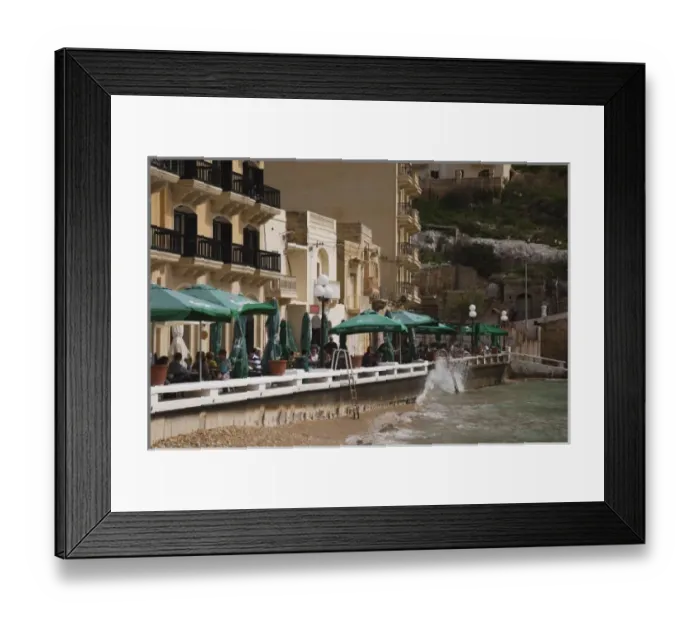 Framed Print : Malta, Gozo Island, Xlendi, cafes and hotels on Xlendi Bay Framed Print : Malta, Gozo Island, Xlendi, cafes and hotels on Xlendi Bay