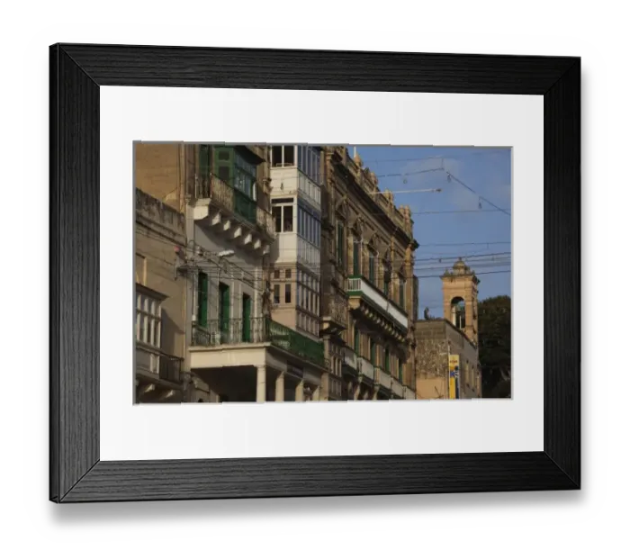 Framed Print : Malta, Gozo Island, Victoria-Rabat, buildings along Trq ir-Repubblika Street Framed Print : Malta, Gozo Island, Victoria-Rabat, buildings along Trq ir-Repubblika Street