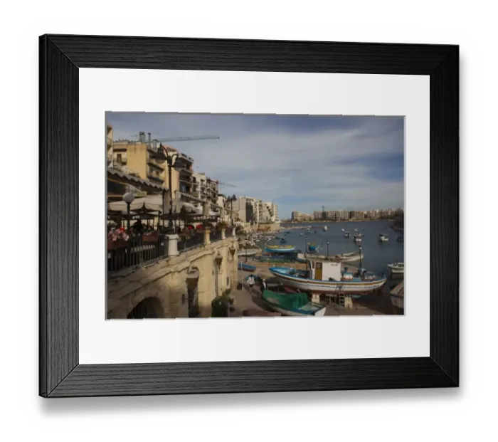 Framed Print : Europe, Malta