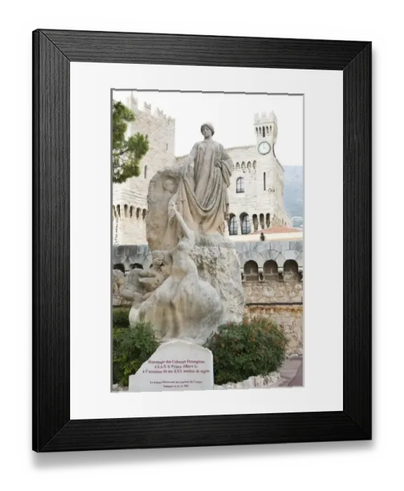 Framed Print : Europe, Monaco Framed Print : Europe, Monaco