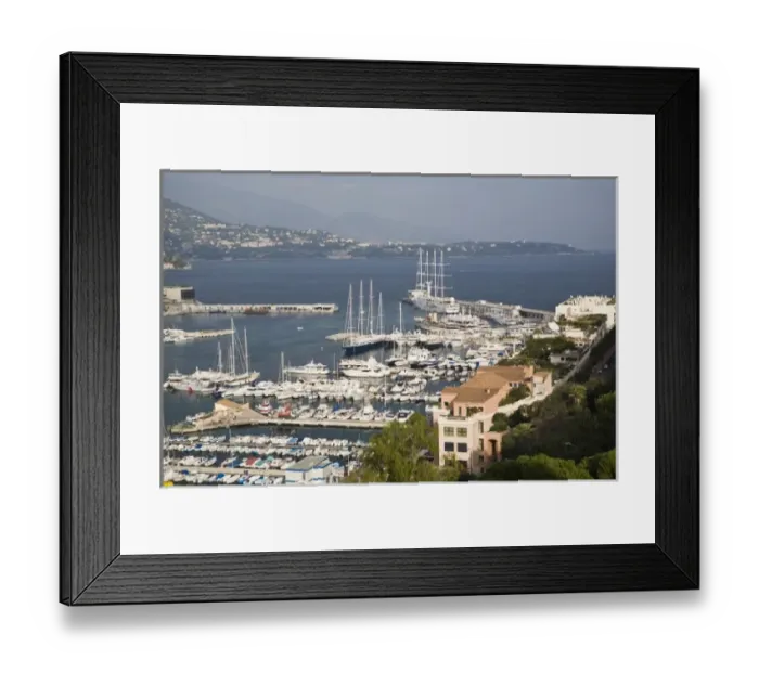 Framed Print : Small sculpture at the Palace and fortress museums of Monte-Carlo in Monaco. Coastline Framed Print : Small sculpture at the Palace and fortress museums of Monte-Carlo in Monaco. Coastline