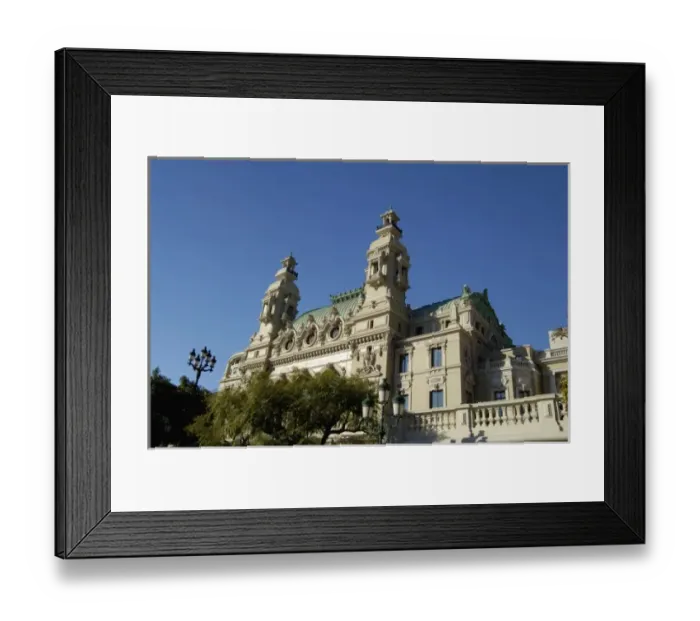 Framed Print : Principality of Monaco, Cote d Azur, Montecarlo, Casino Framed Print : Principality of Monaco, Cote d Azur, Montecarlo, Casino