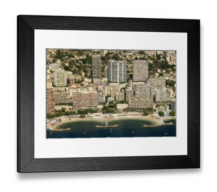 Framed Print : Europe, Monaco