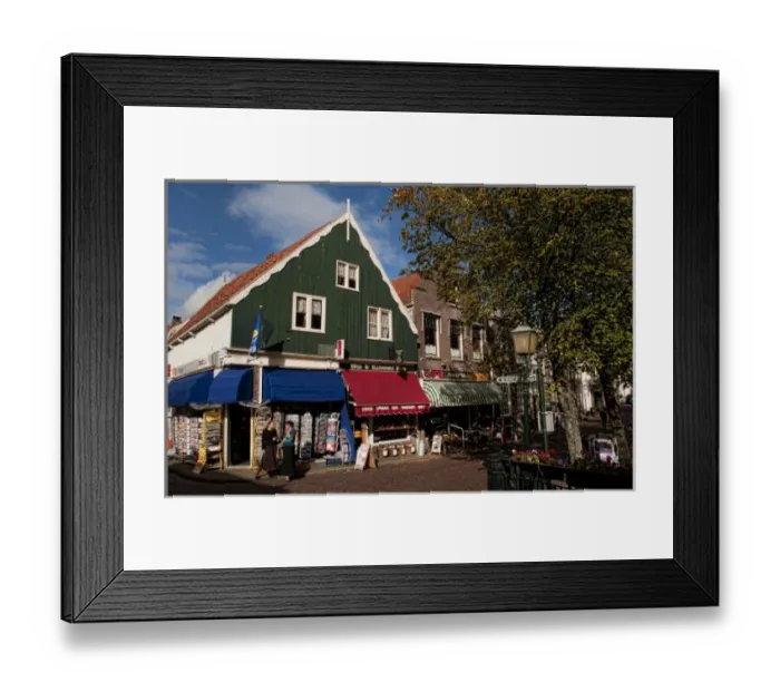 Framed Print : Small town of Edam, the Netherlands