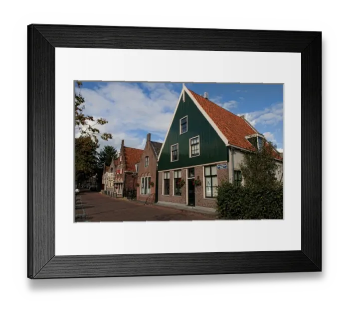 Framed Print : Small town of Edam, the Netherlands Framed Print : Small town of Edam, the Netherlands