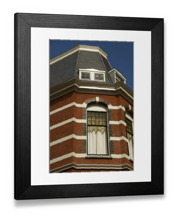 Framed Print : Europe, The Netherlands (aka Holland), Amsterdam. Typical architecture Framed Print : Europe, The Netherlands (aka Holland), Amsterdam. Typical architecture