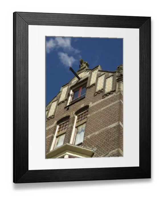 Framed Print : Europe, The Netherlands (aka Holland), Amsterdam. Typical architecture Framed Print : Europe, The Netherlands (aka Holland), Amsterdam. Typical architecture