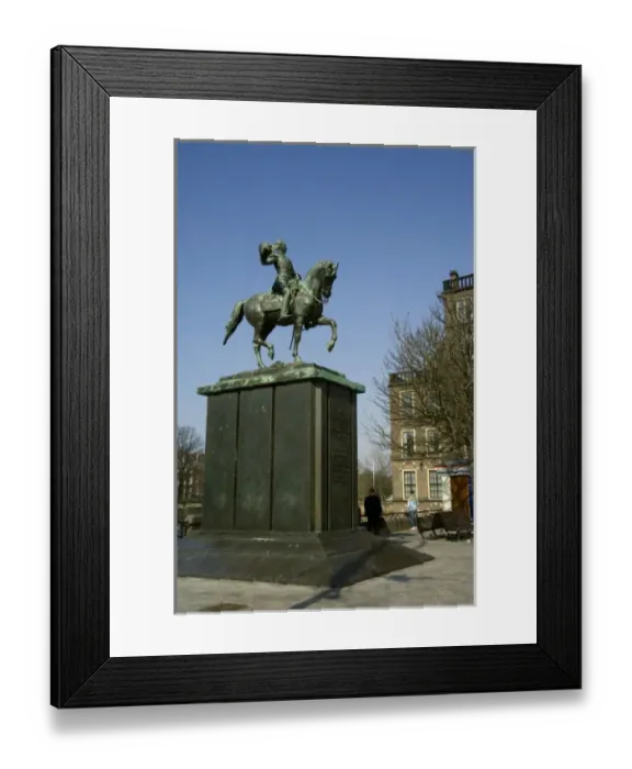 Framed Print : Europe, The Netherlands (aka Holland), Da Hague (The Hague). Downtown Framed Print : Europe, The Netherlands (aka Holland), Da Hague (The Hague). Downtown