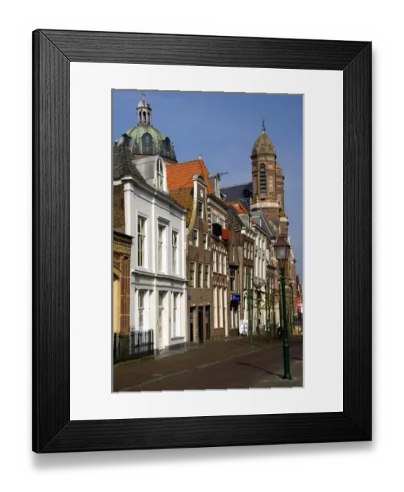 Framed Print : Europe, The Netherlands (aka Holland), West Friesland, Hoorn. Rodesteen Square (red stone) Framed Print : Europe, The Netherlands (aka Holland), West Friesland, Hoorn. Rodesteen Square (red stone)