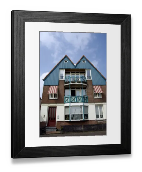 Framed Print : Europe, The Netherlands (aka Holland), Volendam. Popular picturesque fishing village Framed Print : Europe, The Netherlands (aka Holland), Volendam. Popular picturesque fishing village