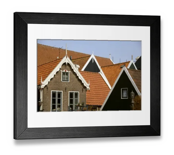 Framed Print : Europe, The Netherlands (aka Holland), Volendam. Popular picturesque fishing village Framed Print : Europe, The Netherlands (aka Holland), Volendam. Popular picturesque fishing village