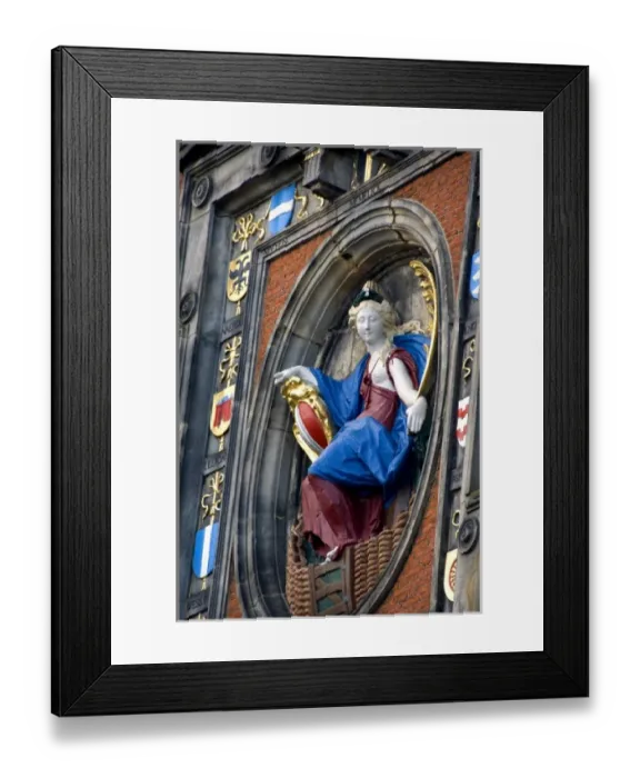 Framed Print : Netherlands (aka Holland), Dordrecht. Oldest town in Holland. City gate, Groothoofdspoort Framed Print : Netherlands (aka Holland), Dordrecht. Oldest town in Holland. City gate, Groothoofdspoort