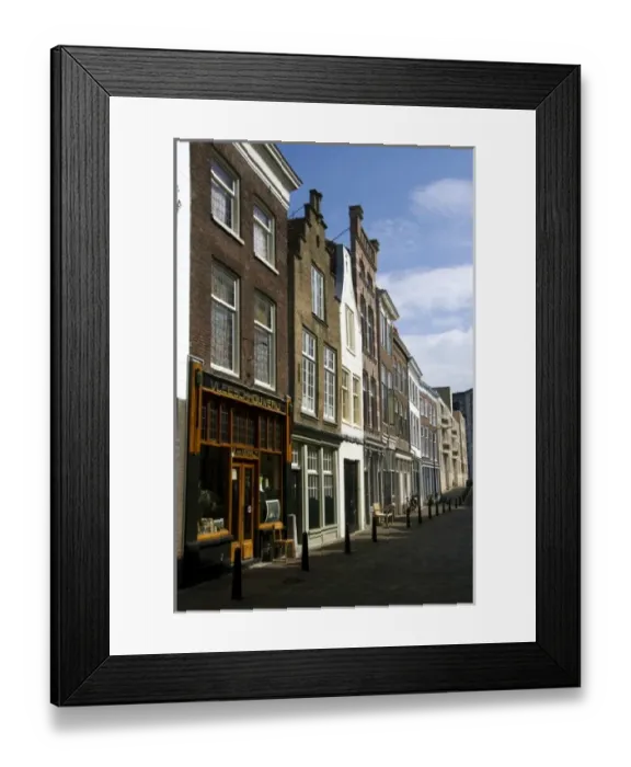Framed Print : Europe, The Netherlands (aka Holland), Dordrecht. Oldest town in Holland chartered in 1220