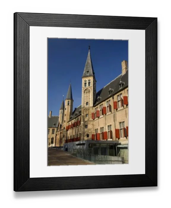 Framed Print : Netherlands (aka Holland), Zeeland, Middelburg. Middelburg Abbey dates back to 1100 Framed Print : Netherlands (aka Holland), Zeeland, Middelburg. Middelburg Abbey dates back to 1100