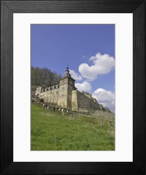 Framed Print : Netherlands, Limburg, Mstricht, Chateau Neercaane, terraced castle, UNESCO site Framed Print : Netherlands, Limburg, Mstricht, Chateau Neercaane, terraced castle, UNESCO site