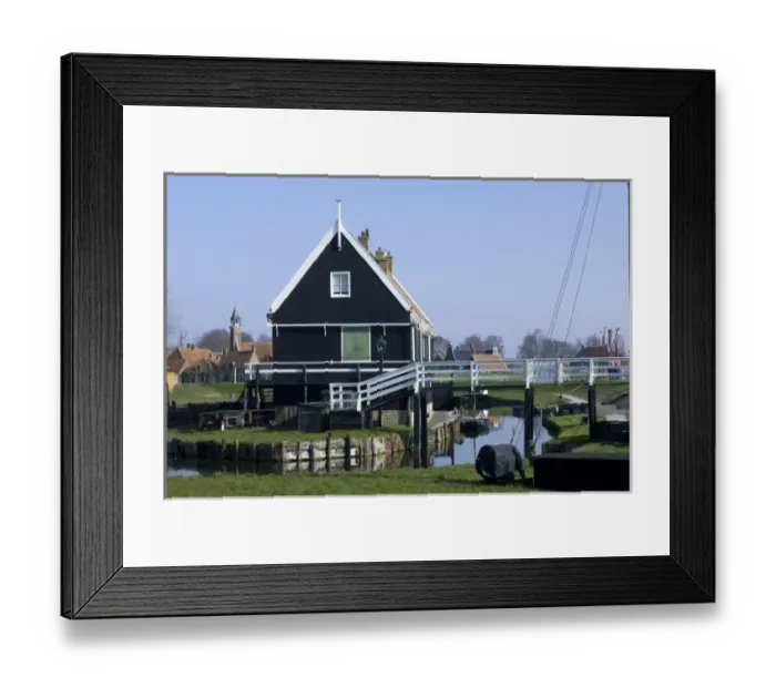 Framed Print : Netherlands, North Holland, West-Frisia, Enkhuizen, Zuider Zee Museum