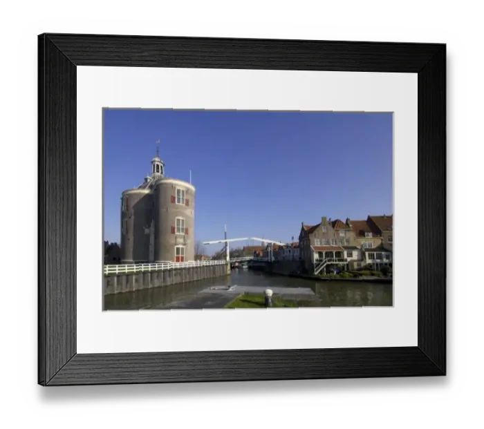 Framed Print : Enkhuizen, Netherlands, North Holland, West-Frisia, Usselmeer