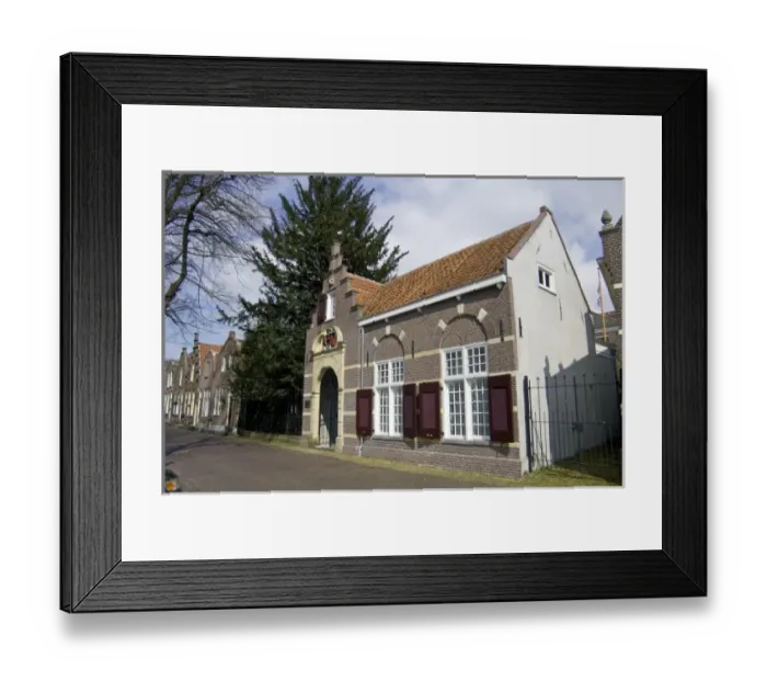 Framed Print : Netherlands, North Holland, Edam