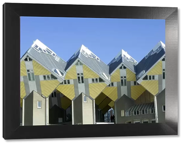 Europe, Netherlands, South Holland, Rotterdam, Kubuswoningen, or cube houses, Kubus Huis