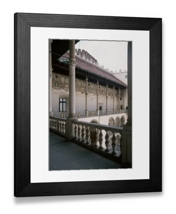 Framed Print : POLAND. Wawel castle. Built in the fifteenth century by Casimir III the Great