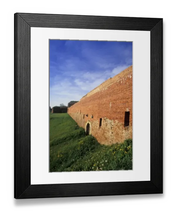 Framed Print : Europe, Poland, Malopolska, Zanosc. Rynek Wielki, town wall Framed Print : Europe, Poland, Malopolska, Zanosc. Rynek Wielki, town wall