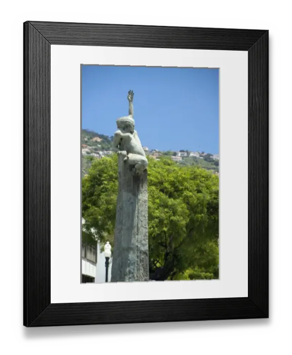 Framed Print : Portugal, Madeira Island, Funchal. Downtown, Monument to Atonomy (aka Monumento a Autonomia) Framed Print : Portugal, Madeira Island, Funchal. Downtown, Monument to Atonomy (aka Monumento a Autonomia)