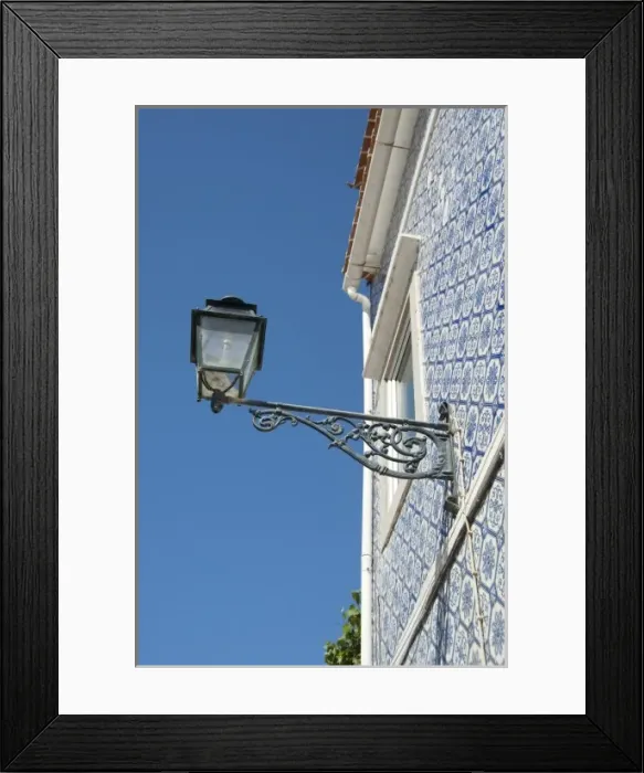 Framed Print : Europe, Portugal. Seaside city of Cascais, about 20 minutes from Lisbon. Typical