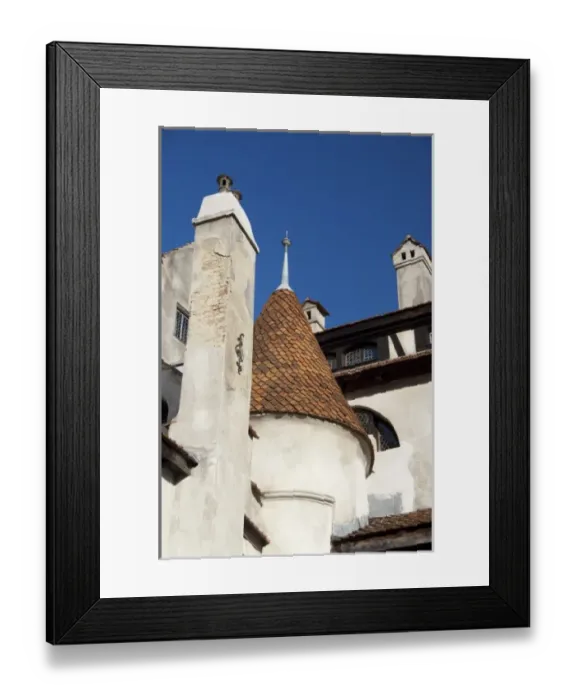 Framed Print : Romania, Transylvania, Bran Castle National Monument (aka Draculas Castle), c. 1377 Framed Print : Romania, Transylvania, Bran Castle National Monument (aka Draculas Castle), c. 1377