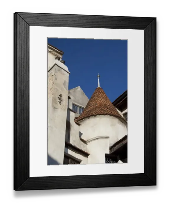 Framed Print : Romania, Transylvania, Bran Castle National Monument (aka Draculas Castle), c. 1377 Framed Print : Romania, Transylvania, Bran Castle National Monument (aka Draculas Castle), c. 1377