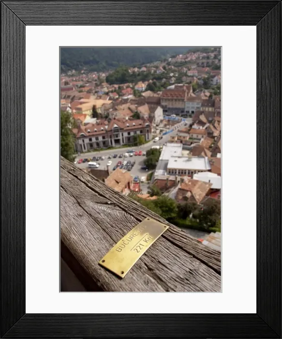 Framed Print : Romania, Transylvania, Sighisoara. Birthplace of Vlad Tepes, Dracula. Rooftop view Framed Print : Romania, Transylvania, Sighisoara. Birthplace of Vlad Tepes, Dracula. Rooftop view
