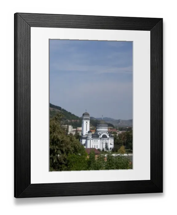 Framed Print : Romania, Transylvania, Sighisoara. Romanian orthodox church Framed Print : Romania, Transylvania, Sighisoara. Romanian orthodox church