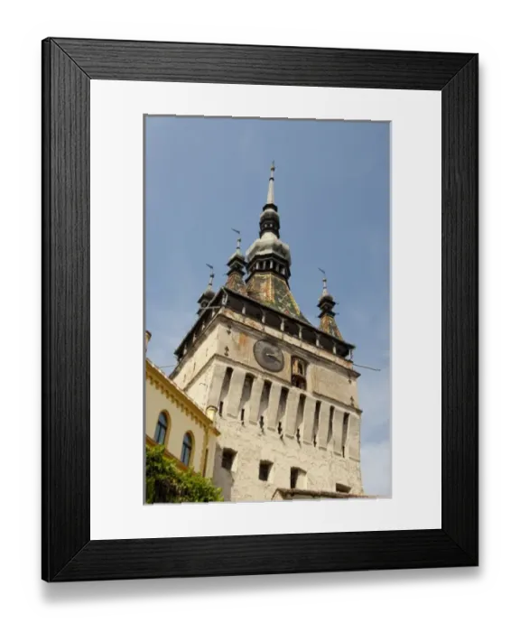 Framed Print : Romania, Transylvania, Sighisoara. Birthplace of Vlad Tepes, Count Dracula. Historic Framed Print : Romania, Transylvania, Sighisoara. Birthplace of Vlad Tepes, Count Dracula. Historic