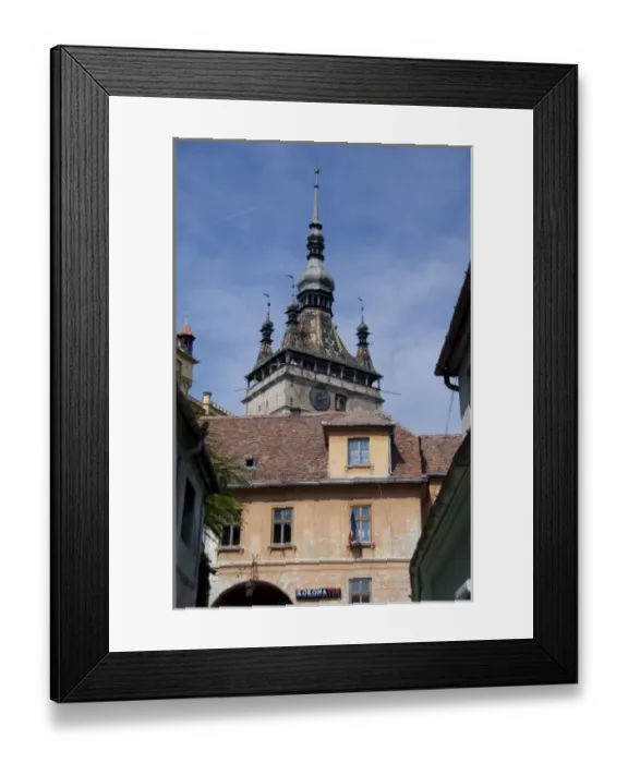 Framed Print : Romania, Transylvania, Sighisoara. Birthplace of Vlad Tepes, the inspiration for Framed Print : Romania, Transylvania, Sighisoara. Birthplace of Vlad Tepes, the inspiration for