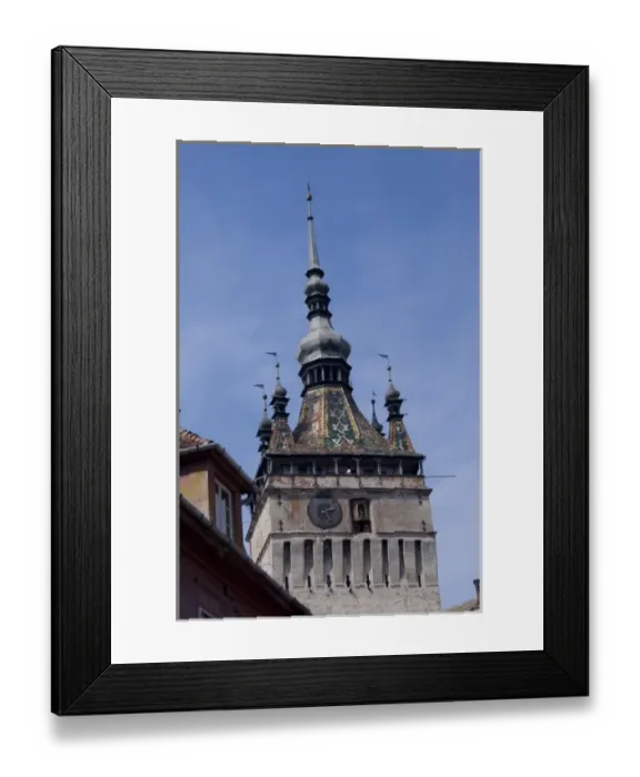 Framed Print : Romania, Transylvania, Sighisoara. Birthplace of Vlad Tepes, Count Dracula. Historic Framed Print : Romania, Transylvania, Sighisoara. Birthplace of Vlad Tepes, Count Dracula. Historic