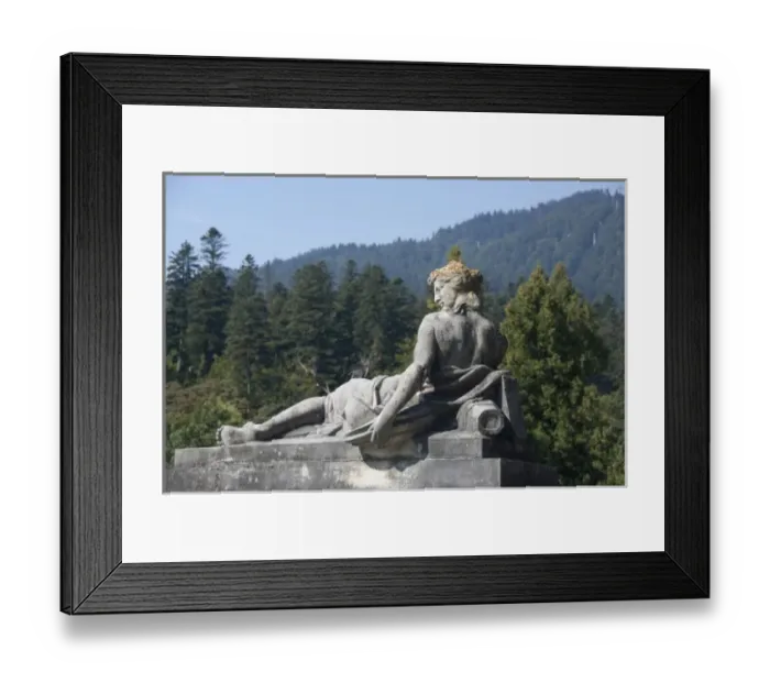 Framed Print : Romania, Sinaia. Neo-Renaissance Peles Castle, c. 1873. Summer residence of King Carol I (Charles)