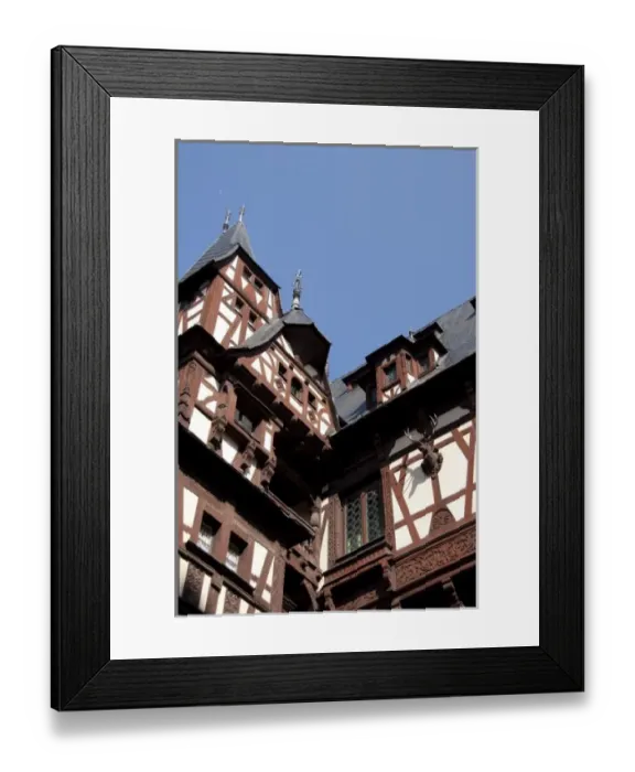 Framed Print : Romania, Sinaia. Neo-Renaissance Peles Castle, c. 1873. Summer residence of King Carol I Framed Print : Romania, Sinaia. Neo-Renaissance Peles Castle, c. 1873. Summer residence of King Carol I