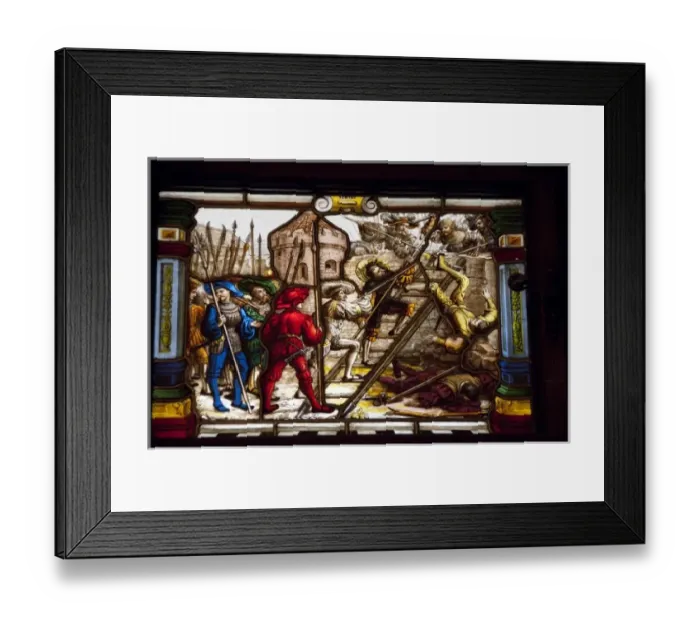Framed Print : Romania, Sinaia. Neo-Renaissance Peles Castle c. 1873. Royal summer residence, German stained glass Framed Print : Romania, Sinaia. Neo-Renaissance Peles Castle c. 1873. Royal summer residence, German stained glass