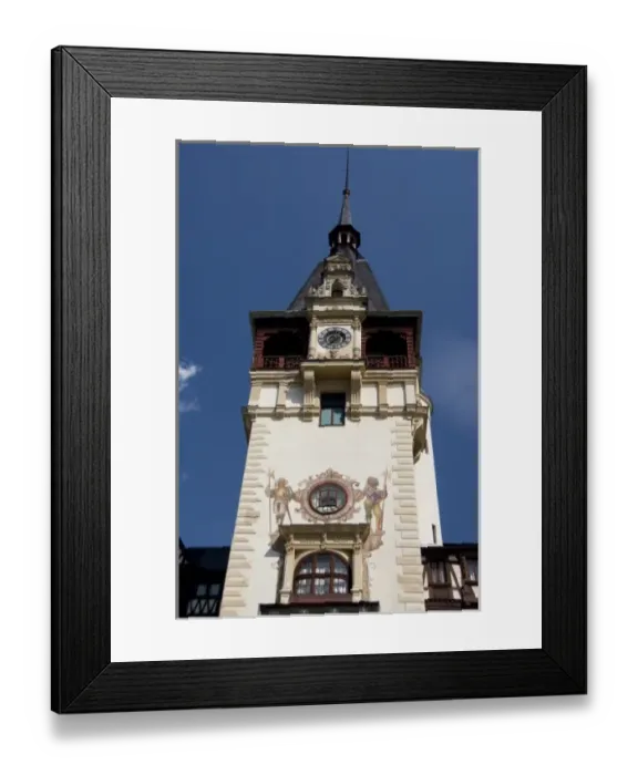 Framed Print : Romania, Sinaia. Neo-Renaissance Peles Castle, c. 1873. Summer residence of King Carol I Framed Print : Romania, Sinaia. Neo-Renaissance Peles Castle, c. 1873. Summer residence of King Carol I